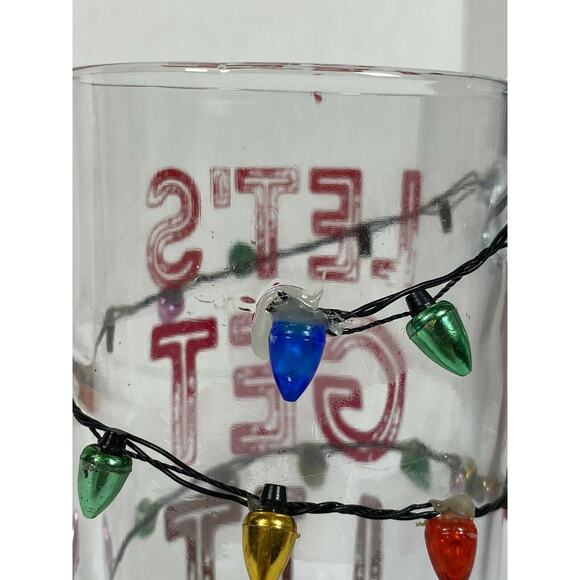 Bigmouth16 oz BEER MUG "Let's Get Lit", Light Up Holidays, Really Lights Up ! - Picture 12 of 12